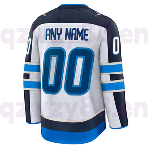 Maillot de hockey sur glace de l'équipe de Winnipeg 2024, broderie # 81 <span class=keywords><strong>Connor</strong></span> # 55 Scheifele # 4 Pionk # Uniforme avec 17 logos brodés, 100% polyester - Product Image 6