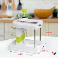 Huishoudelijke Handgedraaide Japanse Kool Spiraal Chipping Machine Shredder Slicer Kool Chopper