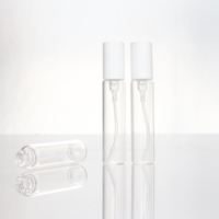 Botol Sampel Parfum Kaca Bening 1ml 1.5ml 2ml 2.5ml, Cetak Kustom, Botol Parfum Mini dengan Kotak