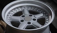 Nuevas Llantas Clásicas de Carreras JZB Más Vendidas 17*9J 17*10J ET30 5*120 de Aleación de Aluminio con Borde Profundo de 30 mm para E34/E36/E39/E46