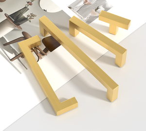 Factory Custom Modern Furniture Handles Square Stainless Steel Furniture Cabinet <strong>Door</strong> Drawer Handle - Product Image 4
