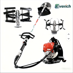 Cortasetos de gasolina de alta calidad con una sola cuchilla y pértiga larga para un corte eficiente de césped y maleza - Product Image 3