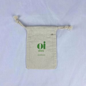 โปรโมชั่นขายส่ง ถุงผ้าฝ้าย 100% ย่อยสลายได้ สำหรับบรรจุภัณฑ์ของขวัญเครื่องประดับ - Product Image 2