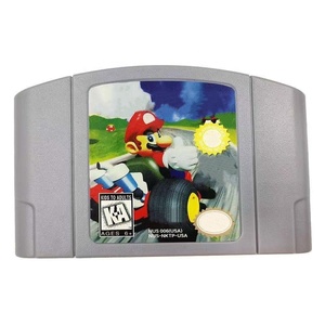 Cartouche de jeux vidéo rétro pour <span class=keywords><strong>Mario</strong></span> <span class=keywords><strong>Kart</strong></span> <span class=keywords><strong>64</strong></span> <span class=keywords><strong>N64</strong></span>, version américaine, langue anglaise - Product Image 1