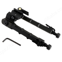 Support de chasse réglable MidTen 7,5-9 pouces compatible avec la connexion M pour lunette de tir télescopique d'extérieur