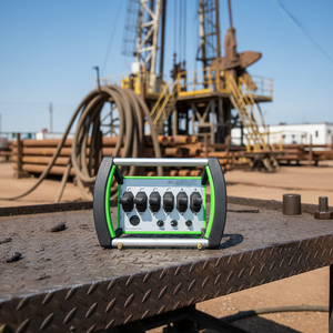 Grue montée sur camion équipée d'une télécommande électrique et d'un récepteur de signal pour une opération de précision, contrôleurs proportionnels - Product Image 1