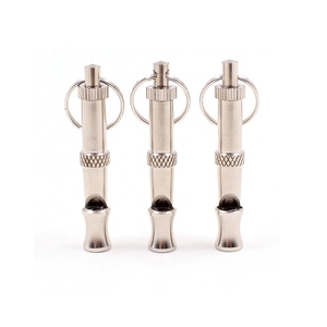 Dispositifs de contrôle <span class=keywords><strong>anti</strong></span>-aboiement <span class=keywords><strong>Sifflet</strong></span> de dressage ultrasonique en métal pour chiens de compagnie - Product Image 1
