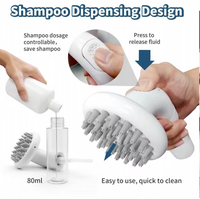 Brosse de bain pour animaux de compagnie moderne Portable chien laveuse et shampooing vaporisateur canard écologique ABS mousse automatique pour animaux de compagnie