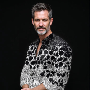 New Men Breathable Knitted Polyester Single Button Quick Drying Anti Wrinkle Fashion Printed Spring Casual Business Custom Shirt - Product Image 1