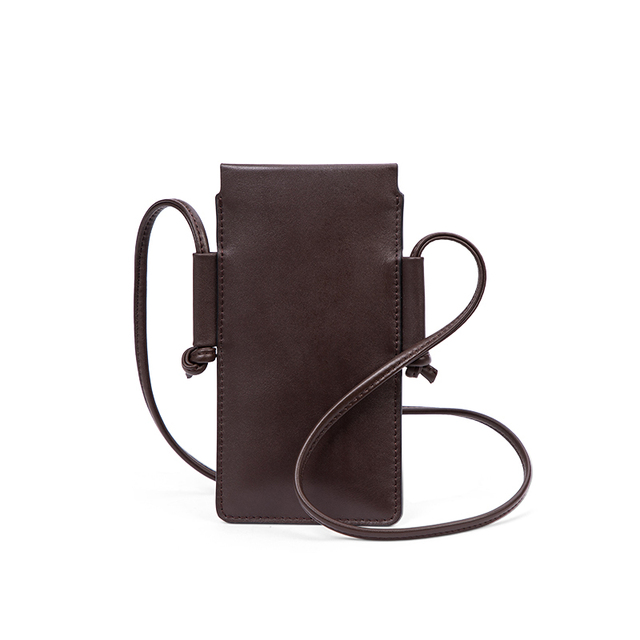 2023 New Design Women Lovely Luxury Small Shoulder Bags Phone Crossbody Genuine Leather Mobile Phone Bag