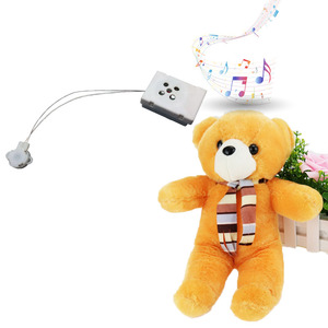 Grabador de voz de oso de peluche personalizado, suministro directo de fábrica para juguetes - Product Image 1