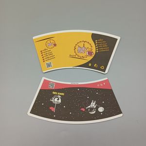 Single/Double PE Coated <b>Printed</b> <b>Paper</b> Cup Fan Cup Blank Material 150-320GSM PE Coated <b>Paper</b> - Product Image 6