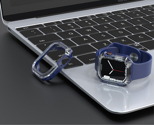 Funda Inteligente Transparente de PVC de Doble Color con Cierre de TPU+PC para Reloj <span class=keywords><strong>6</strong></span>/5/4/SE Nueva <span class=keywords><strong>Serie</strong></span> en Estilo Encantador - Product Image 5
