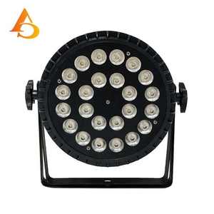 Aicpose Professionele Podiumverlichting 24 Stuks 5W 5in1 Rgbwa Indoor Led Par Blikjes Licht Aluminium <span class=keywords><strong>Dmx</strong></span> Par Licht - Product Image 2