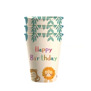 Vaisselle de fête sur le thème du zoo 7 pouces 9 pouces <span class=keywords><strong>Assiette</strong></span> d'animaux de la <span class=keywords><strong>jungle</strong></span> pour décorations - Product Image 2