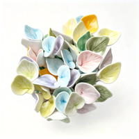 Mini Fleur Artificielle Florale en Forme de Fer à Cheval pour Célébration de Remise des Diplômes, Bouquet de Fleurs Éternelles en Porcelaine, Décoration d'Intérieur, Cadeau Souvenir