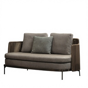 Muebles de Madera de Teca de Estilo Popular Personalizables con Juego de Cojines, Cama Seccional para Patio y Hotel, para Exteriores - Product Image 6