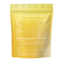 Poudre d'hydratation OEM en gros saveur citron pour la santé intestinale, 15 sachets avec probiotiques, inuline, fibres et supplément à base de plantes pour adultes
