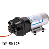 Pompe à diaphragme compacte 12V DC basse pression en acier inoxydable avec diaphragme en caoutchouc EPDM résistant, surpresseur, personnalisable OEM