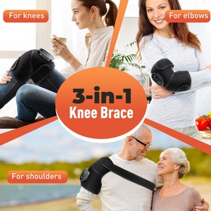 3-In-1 Shoulder Brace Wrap <b>Massage</b> Device Knees <b>Machine</b> Wholesale Old Citizens,Usb Electric Knee Thermal <b>Massage</b> Knee Pads - Product Image 3