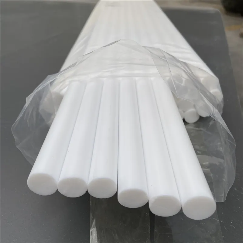 100% Brand New Material High-Temperature Resistance Rod White PTFE Bar