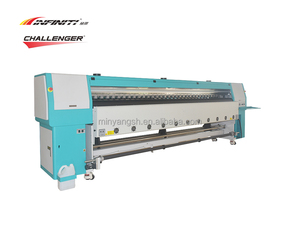 挑战者FY-3200AT迷你3200毫米小pkg击倒乙烯基横幅聚氯乙烯薄膜数字印刷喷墨打印机，带I3200 E1头 - Product Image 3