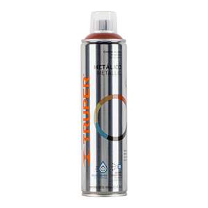 Truper 400 ml PAM-CO <b>Spray</b> <b>Paint</b> Metallic Copper Slim Can for <b>Metal</b> Arts - Product Image 1