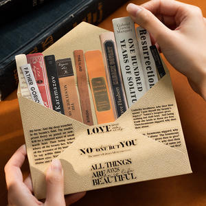 25 hojas por paquete, 100 libros de la serie 'Libros que he leído', pegatinas estilo retro con temática literaria inglesa para bullet journal. - Product Image 4