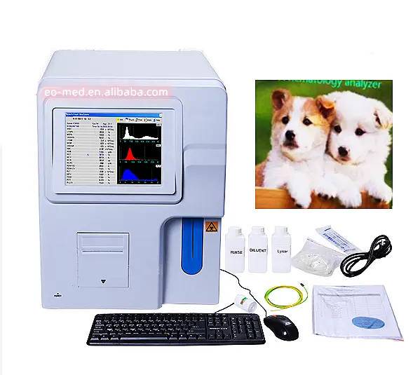 CBC80vet สัตว์ใช้เต็มอัตโนมัติโลหิตวิทยาอุปกรณ์/สัตวแพทย์เลือดทดสอบวิเคราะห์โลหิตวิทยาราคา