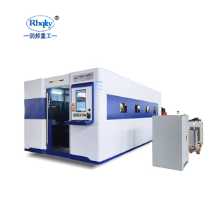 新しいファイバーレーザー切断機密閉カバー付きシートレーザー切断機 - Product Image 1