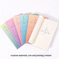 Organiseur/Agenda A4 éducatif personnalisable en plusieurs langues, avec logo personnalisé, dégradé de couleurs, sensation haut de gamme, cadeau pliable