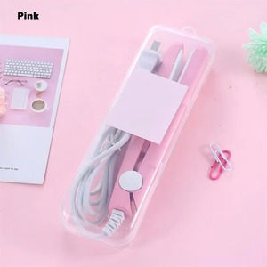 <b>Dropshipping</b> Shopify Fulfillment Agent 2026 Portable Mini Hair Straightener Curler Iron Ceramic Hair Styling Tools - Product Image 3