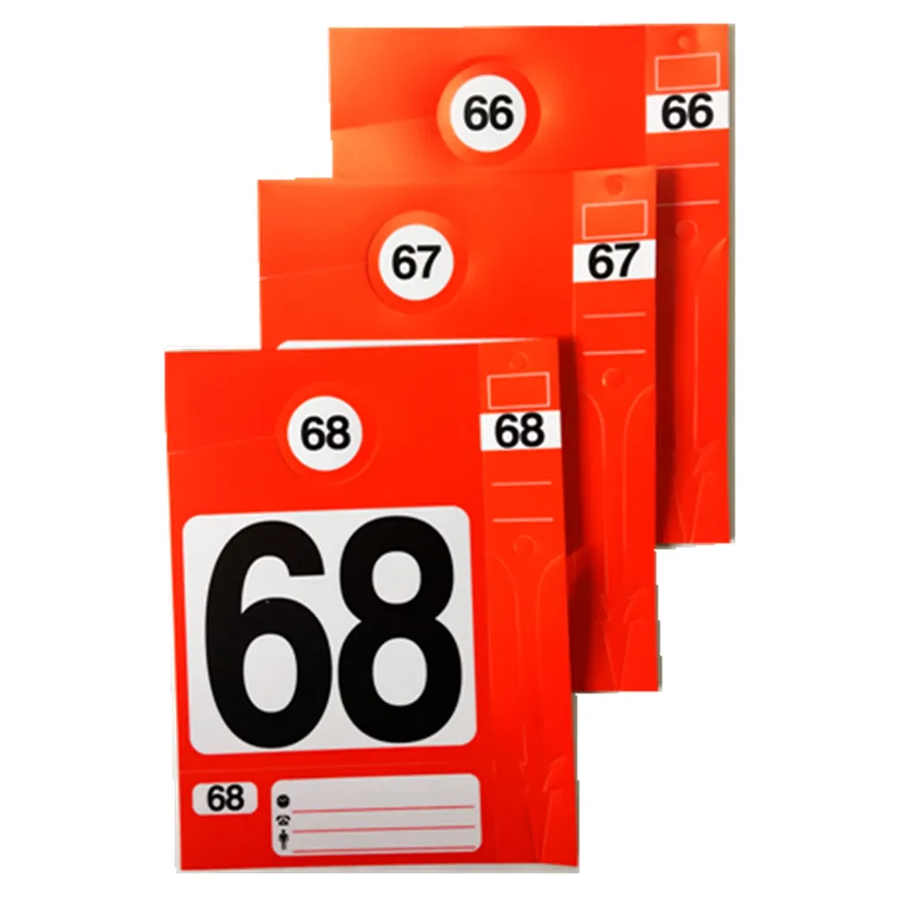 Numbered auto Key Tags mit 1-300 zahlen