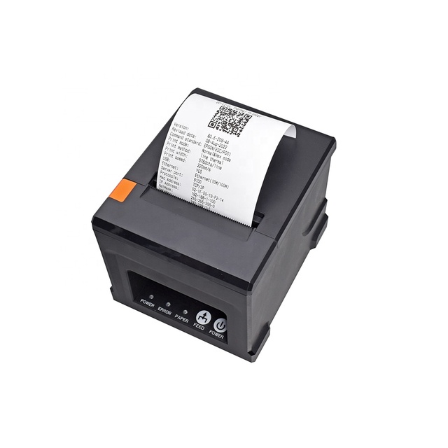 80mm Desktop Thermal Receipt Printer 3inch Wireless Cash Register Pos Printer Support Android Ios Mobile Connect