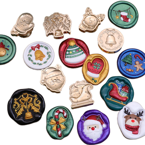 Série <span class=keywords><strong>de</strong></span> noël Relief timbre tête feu laque renne bonhomme <span class=keywords><strong>de</strong></span> neige carte <span class=keywords><strong>de</strong></span> voeux enveloppe étanchéité décoratif emballage cadeau pour - Product Image 1