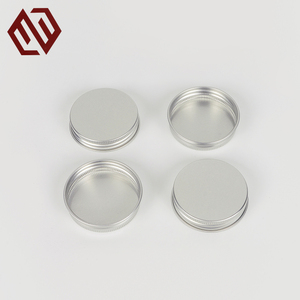 Contenitore scatola di latta OEM alluminio con coperchio a vite 53mm grado barattoli rotondi imballaggio materiali ausiliari - Product Image 2