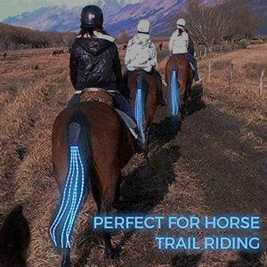 Equipo Ecuestre, Adornos para la Cola del Caballo, Barra de Luces LED Intermitentes para Montar a Caballo, Arnés, Deportes al Aire Libre, Carga USB, Decoraciones para Montar a Caballo - Product Image 6