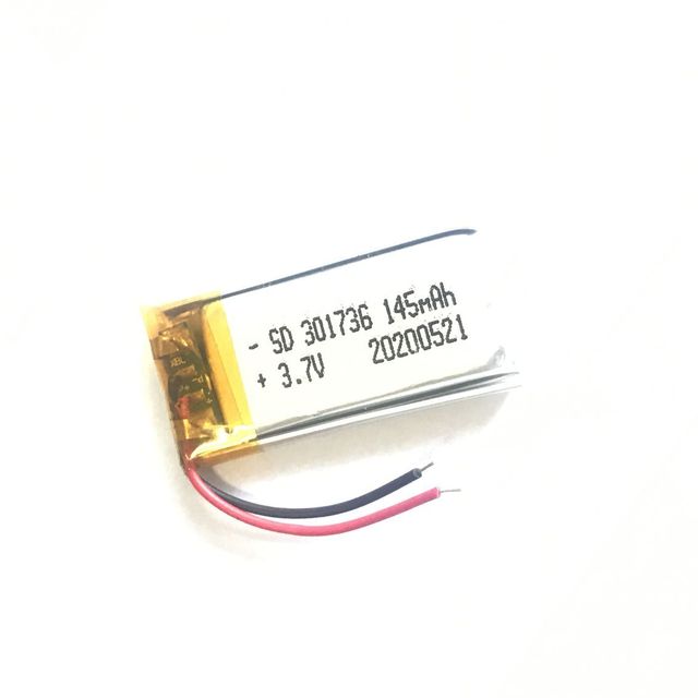 3.7v 031736 Li-polymer Battery 301736 3.7v 145mah 0 Lipo Battery