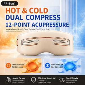 Cold and hot dual-effect electric eye massage device, semiconductor, ice and hot compress eye protector, eye moisturizer - Product Image 5