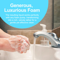 Tablettes de savon pour les mains transparentes et claires, esthétique pure, nettoyage moussant effervescent