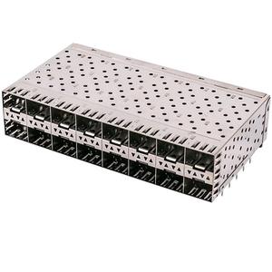 Cage SFP 1367645-5 positions avec connecteur de dissipateur de chaleur trou traversant à <span class=keywords><strong>Angle</strong></span> droit - Product Image 6