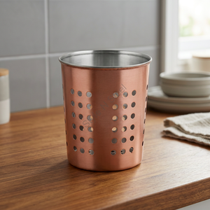 Stainless Steel Premium Heavy Kitchen Tools Holder with a Stylish Classic Design - Product Image 3