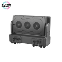 Projecteurs de scène extérieurs étanches DMX Wash RGBW Couleur IP65 40x30W pour éclairage mural urbain