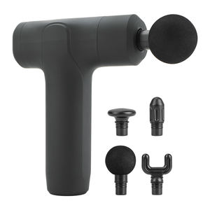 Pistola de masaje muscular <span class=keywords><strong>Digital</strong></span> sin núcleo, terapia quiropráctica en la espalda y los hombros, pistola fascial corporal de mano con piezas de repuesto gratuitas - Product Image 4