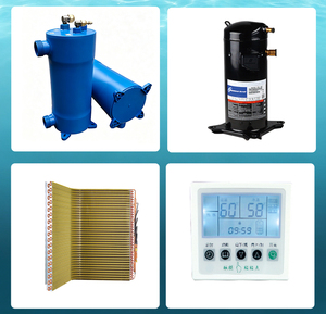 Pompe à chaleur pour piscine en acier inoxydable, chauffe-eau à source d'air pour le chauffage des piscines - Product Image 6