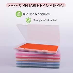 Caja de Almacenamiento para Fotos de 8" x 10", Caja de Plástico Grande para Guardar Papel de Scrapbooking con Cierre a Presión para Proteger los Álbumes de Recortes - Product Image 4