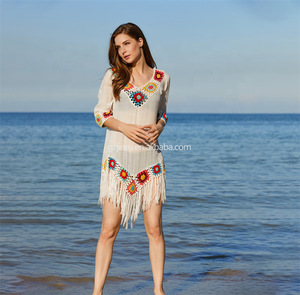 JINRU Factory, <span class=keywords><strong>tenue</strong></span> sur mesure faite à la main, maillot <span class=keywords><strong>de</strong></span> bain au crochet, vêtements <span class=keywords><strong>de</strong></span> <span class=keywords><strong>plage</strong></span>, couverture <span class=keywords><strong>de</strong></span> <span class=keywords><strong>plage</strong></span>, robe <span class=keywords><strong>de</strong></span> <span class=keywords><strong>plage</strong></span> sexy pour femmes, vacances, franges - Product Image 4