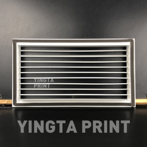 <span class=keywords><strong>Grille</strong></span> de <span class=keywords><strong>ventilation</strong></span> manuelle en aluminium blanc à déviation unique, moderne, industrielle, réglable pour fenêtre de maison, climatiseur central - Product Image 4