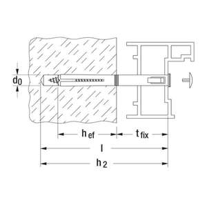 FISCHER - 501937 Bouchon d'extension de cadre pour cadre de fenêtre F S Z - EAN 8001132019375 ANCURS ANCRES MÉCANIQUES - Product Image 3