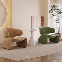 Elektrischer Stoff-Sessel für Wohnzimmer, Designer-Inspirierter Einzelsitzer, Luxuriöser Stil für Hotel-Lounges, Lässige Wohnmöbel
